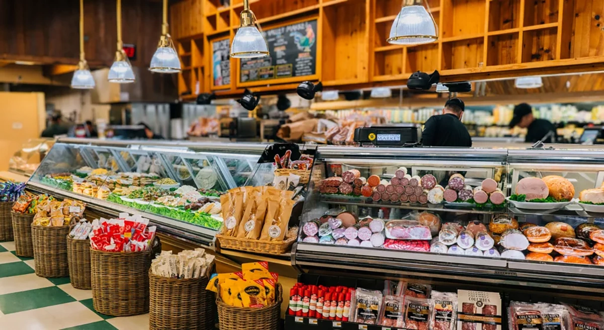 Napa deli department in Browns Valley Market
